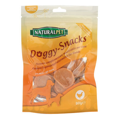 Naturalpet Doggy Snacks Jerky Mini Pollo 80 gr