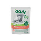 Oasy Cat Adult Sterilised Bocconcini Salmone Busta 85 gr image number 0