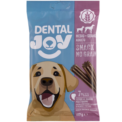 DentalJoy Dog Adult Medium&Large Snack No Grain 7 pz