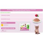 Natural Trainer Cat Kitten and Young al Pollo 4 pz x 85 gr