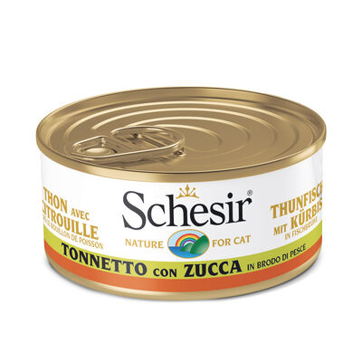 Schesir Cat Tonnetto con Zucca in Brodo di Pesce 70 gr