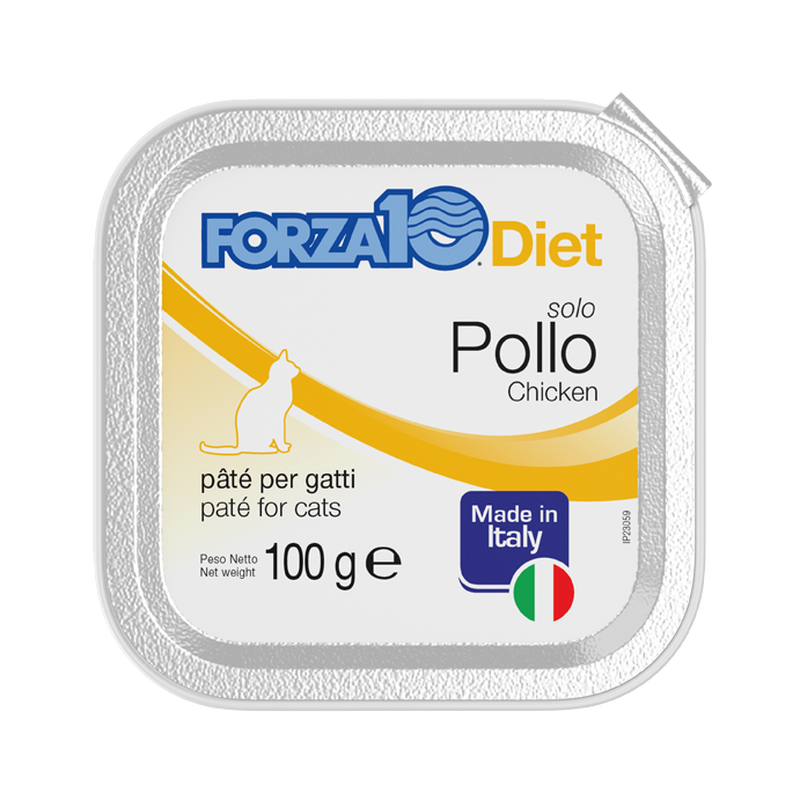 Forza10 Diet Cat Solo paté con Pollo 100 gr