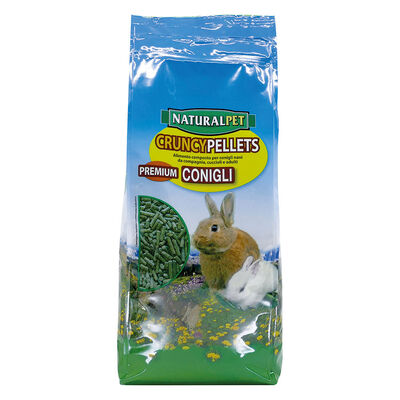 Naturalpet Cruncy Pellets per conigli 900gr