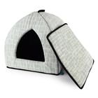 Leo Pet Cuccia Piramide Cleo Verde e Bianco 40x40xh40 cm 