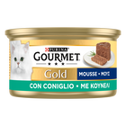 Gourmet Gold Cat Adult  Mousse con Coniglio 85 gr