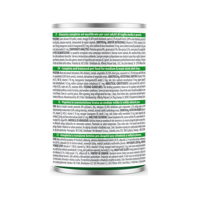 Natural Trainer Dog Adult Medium/Maxi Bocconcini di pollo 415 gr