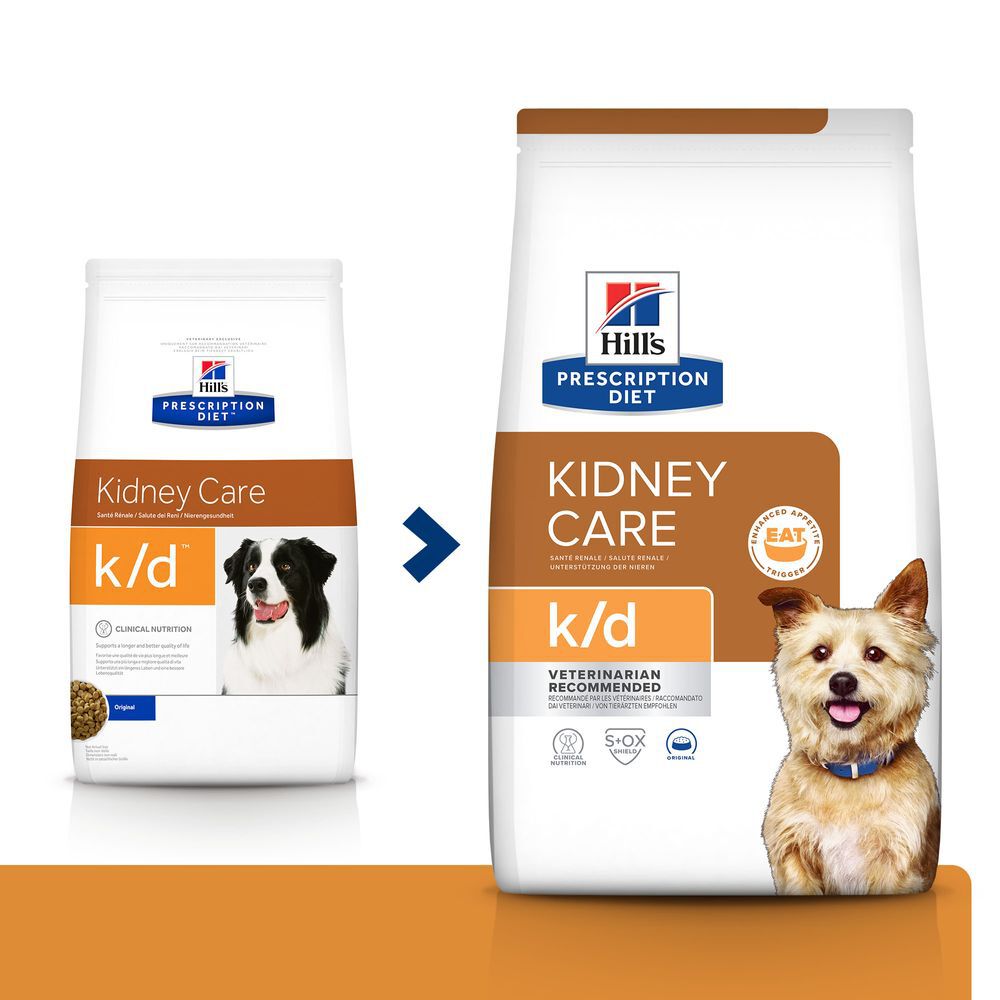 Hill's Prescription Diet Dog k/d Kidney Care 4 kg | L'Isola dei Tesori