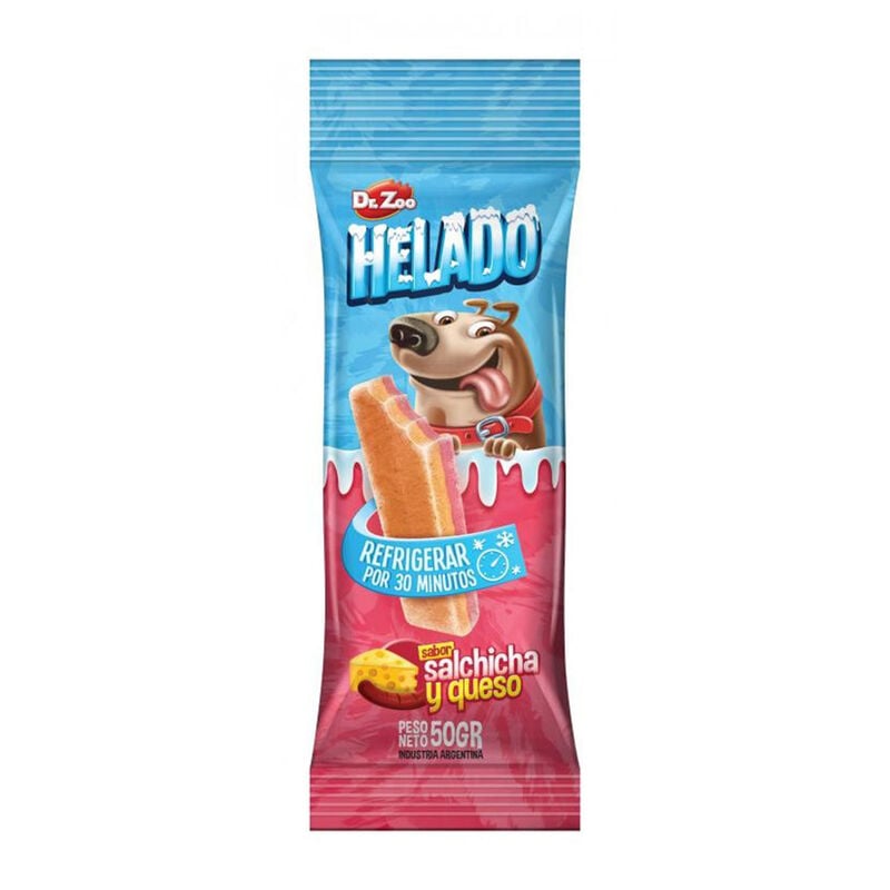 Dr Zoo Helado per Cani Salsiccia e Formaggio 50 gr