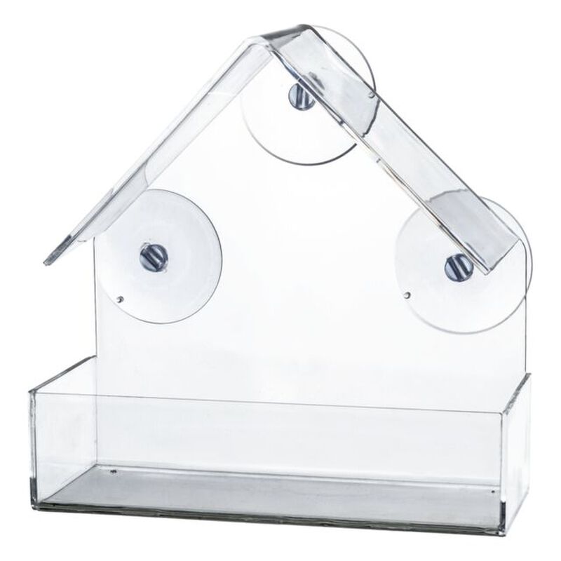 Trixie Mangiatoia per uccelli Trasparente 225 ml/15 x 15 x 6 cm