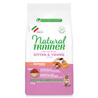 Natural Trainer Cat Kitten con Salmone 1,5 kg image number 0