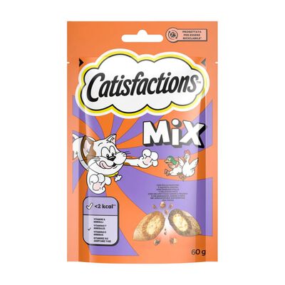 Catisfactions Snack per Gatto con Pollo e Anatra 60 gr