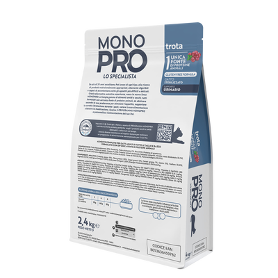 Monopro Cat Sterilised Trota 2,4 kg