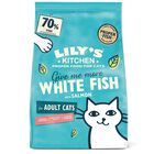 Lily's Kitchen Cat Adult Fisherman's Feast, Pesce Bianco e Salmone 2 kg