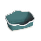 PetUp Toilette Aperta Sissi per gatti colore verde