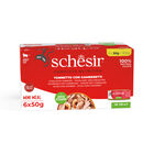 Schesir Complete Nutrition Gatto Tonno e gamberetti jelly 6x50g