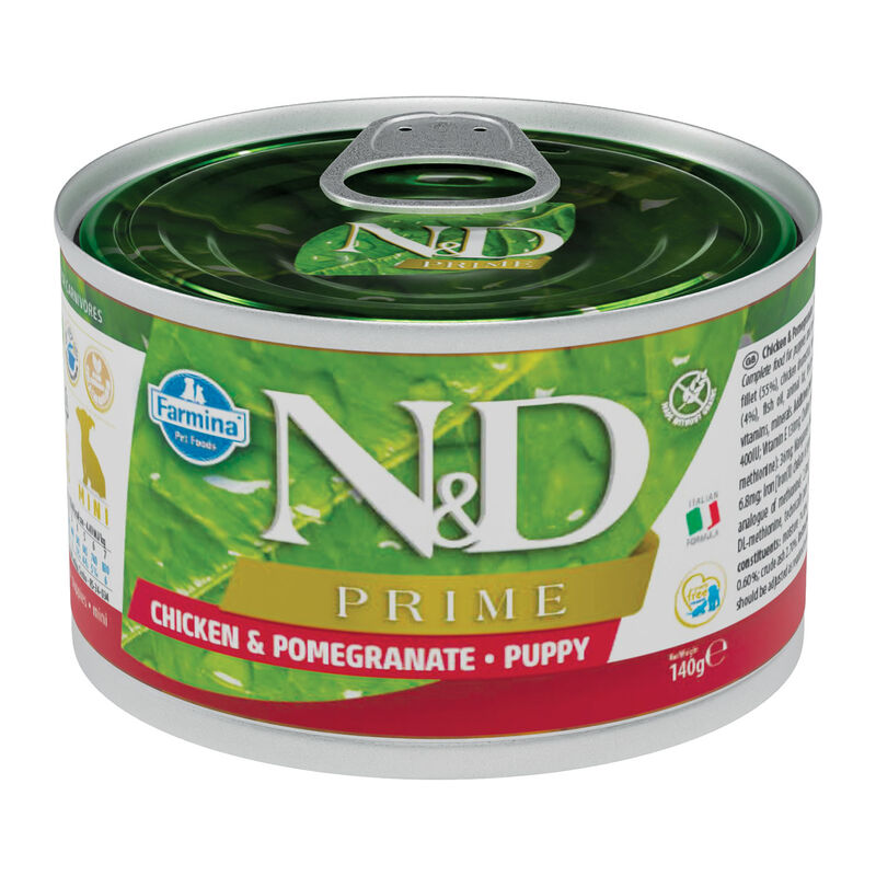 Farmina N&D Prime Dog Puppy Mini Pollo e Melograno 140 gr