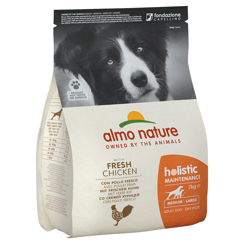 Almo Nature Holistic Dog M-L con Pollo Fresco 2 kg