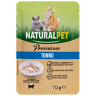 Naturalpet Premium Cat Adult Tonno 70g image number 0