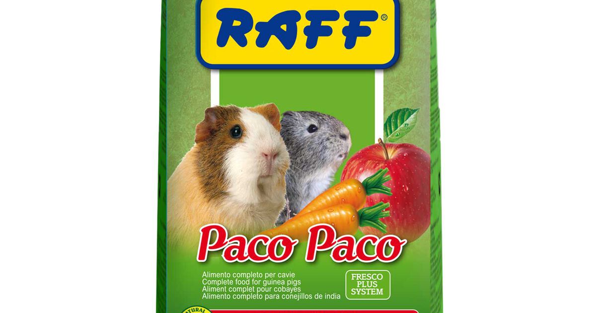 Raff Paco Paco con Mela e Carote 800 gr|L'Isola dei Tesori