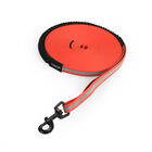 Camon Guinzaglio Lunghina in PVC con banda riflettente Rosso 10 mt