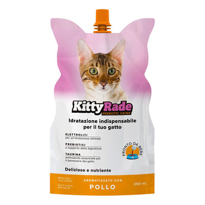 Kittyrade Bevanda prebiotica Pollo 250ml