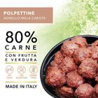 Tasty Pet Polpette al sugo per gatti adulti con Agnello, Mela e Carote 50 gr
