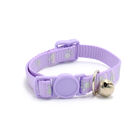 Petup Collare Gatto 10mm Zampe Viola