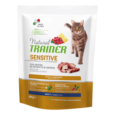 Natural Trainer Sensitive Cat Monoproteico Anatra 300 gr