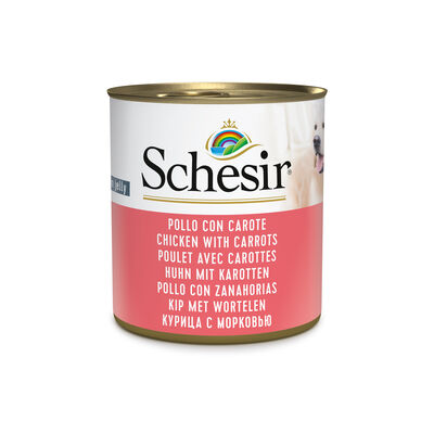 Schesir Dog Pollo con Carote 285 gr