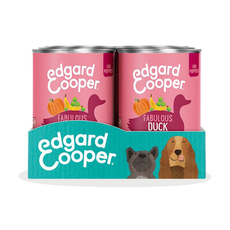 Edgard & Cooper Dog Puppy Anatra e Pollo 400 gr