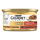 Gourmet Gold Cat Adult Dadini in Salsa con Tacchino e Anatra 85g