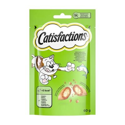 Catisfactions Snack per Gatto con Tonno 60 gr