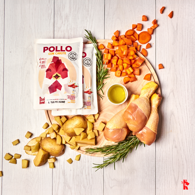 Real Bowl Dog Grain Free Pollo 150 gr