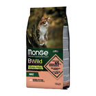 Monge Natural Superpremium BWild per gatti adulti Grain Free Samone con Piselli1,5 kg