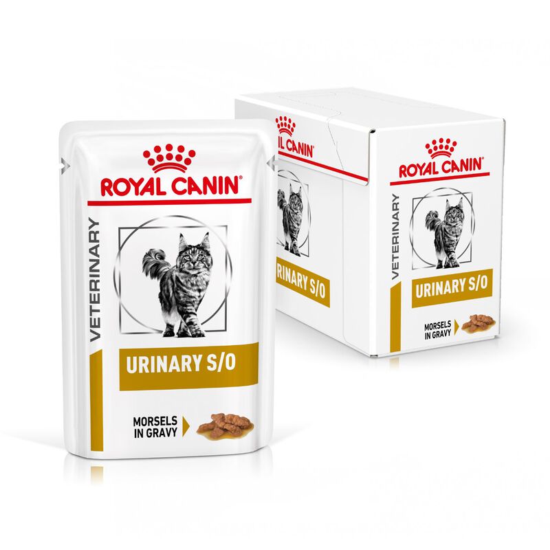 Royal Canin Veterinary Diet  Cat Urinary S/O Gravy12x85 gr