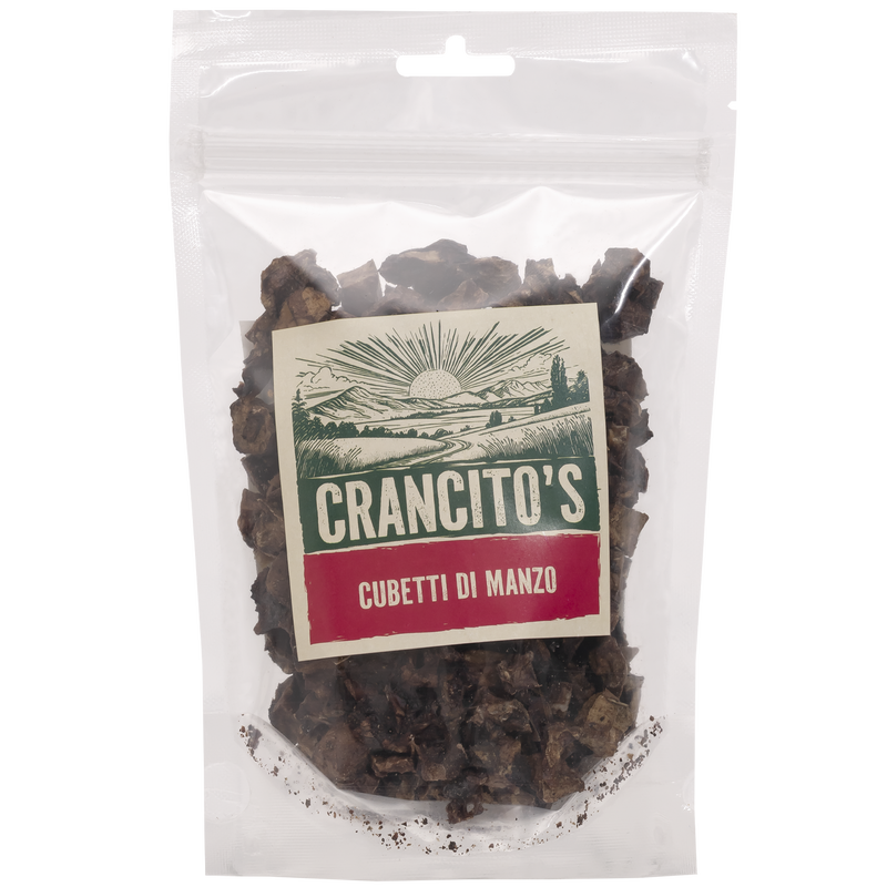 Crancito's Dog Adult Cubetti di manzo 80gr