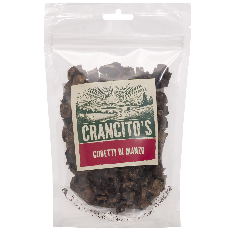 Crancito's Dog Adult Cubetti di manzo 80gr