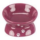Trixie Ciotola in Ceramica per Gatti color Ciclamino 13 cm