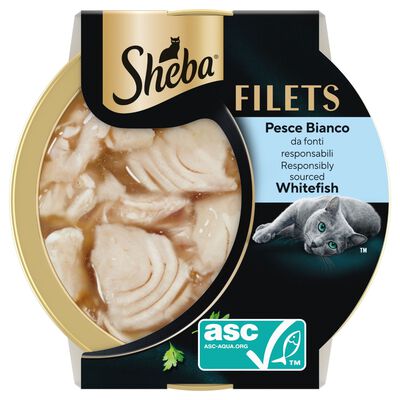 Sheba Cat Filets Pesce Bianco 60 gr