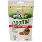 Naturalpet cat snacks Fagottini con Pollo ripieni di pomodoro 60 gr image number 0