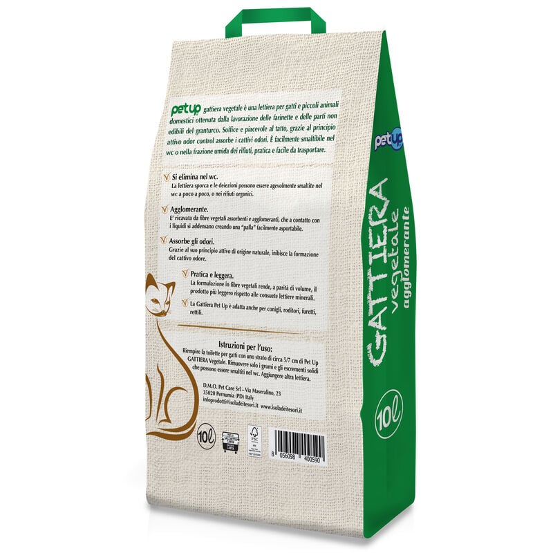 Petup Gattiera Vegetale 10 Lt