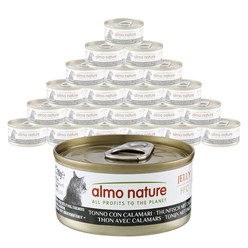 Almo Nature HFC Jelly Cat Tonno con Calamari 70 gr