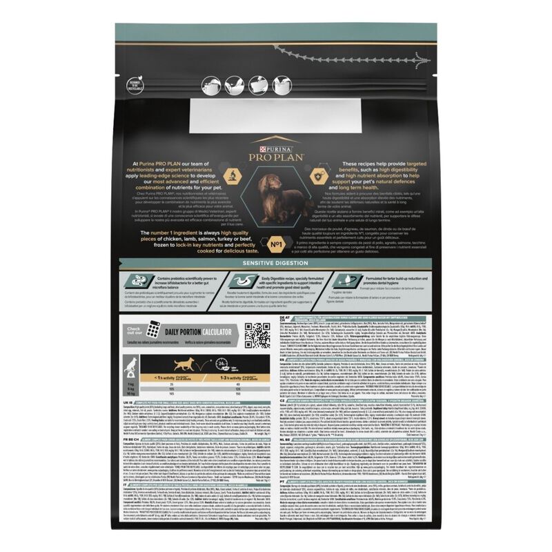 Purina Pro Plan Dog Adult Small & Mini Sensitive Digestion Agnello 3 kg