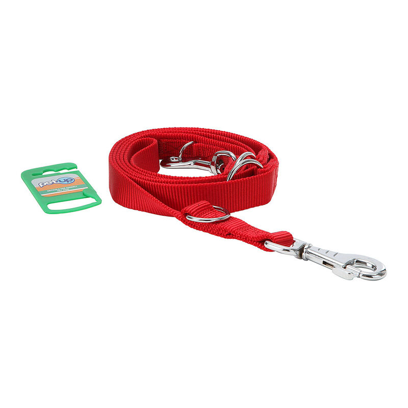 Petup Guinzaglio da addestramento 25mmx2mt rosso