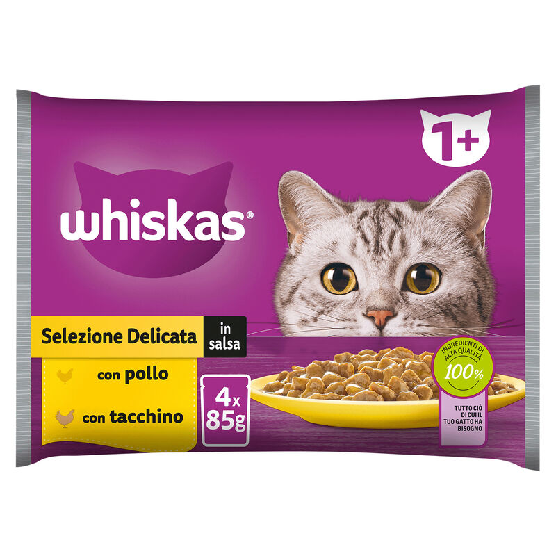 Whiskas Core Selezione Delicata 4x85gr