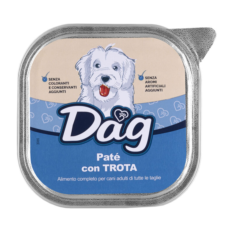 Dag Dog Adult All Breed paté con Trota 300gr