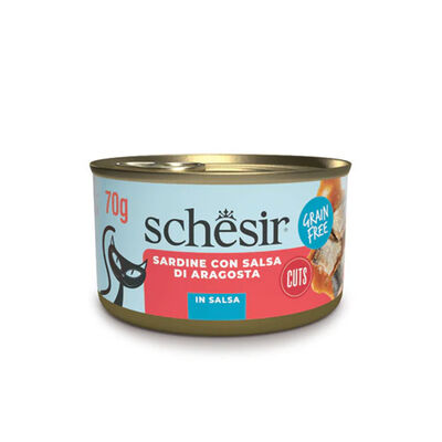 Schesir Cat Adult Filetti di Sardine con salsa di aragosta 70gr