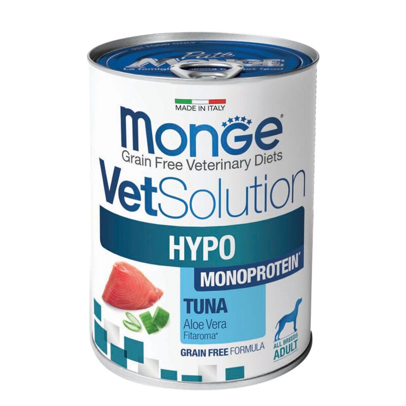 Monge VetSolution Diet Dog Hypo Monoprotein Tonno 400 gr