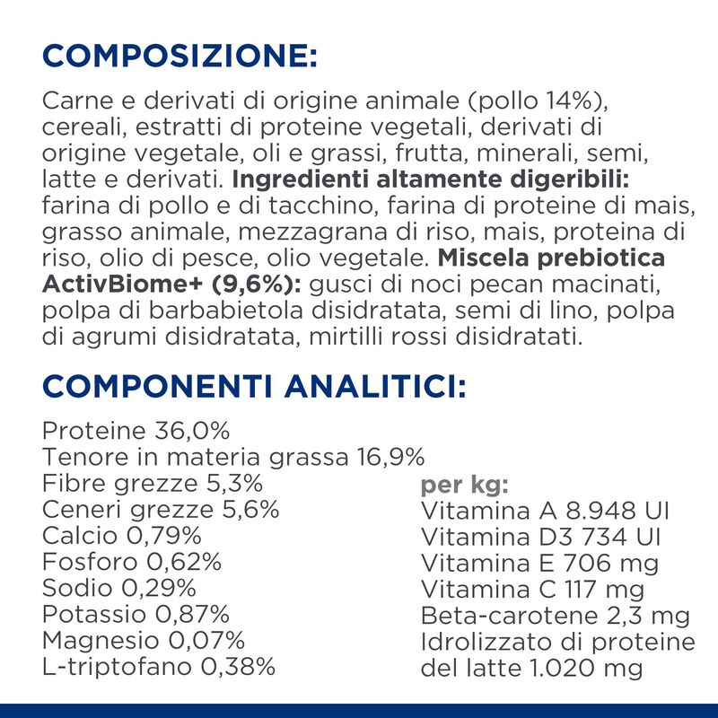 Hill's Prescription Diet Cat Gastrointestinal Biome Stress 1,5 kg