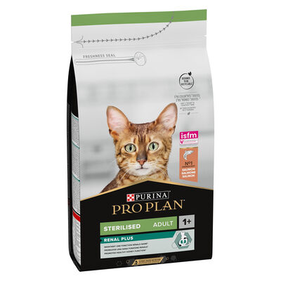 Purina Pro Plan Renal Plus Cat Adult 1+ Sterilised Salmone 1,5 kg